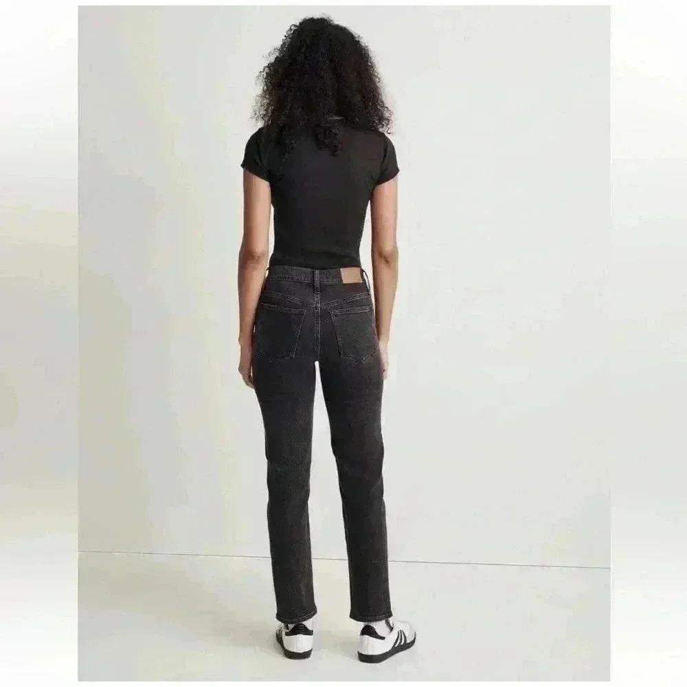 Madewell The Mid-Rise Perfect Vintage Straight Ripped Edition Size 27 - Picture 2 of 7